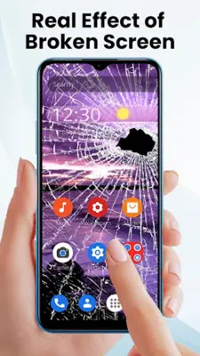 Broken Screen android App screenshot 0